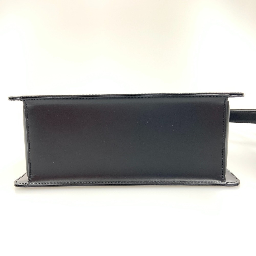 Burberry Leather Nova Check Shoulder Bag Black - Picture 6 of 9